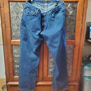 Wrangler Relaxed Fit Blue Jeans 40x32